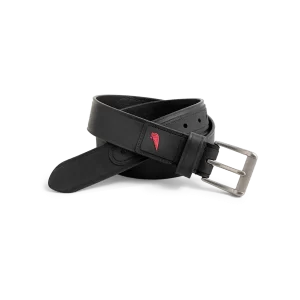 Men's Leather Belt in Black 96536