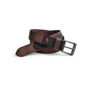 Men's Leather Belt in Brown