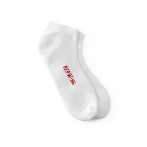Unisex Breeze Nylon Low Cut Crew Sock in White 97302