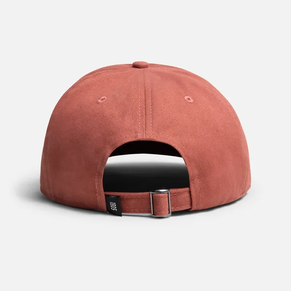 Unisex Ball Cap in Rust 98085 - Image 2