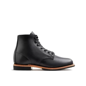 Men's Beckman 6-Inch Boot in Black Leather 9423